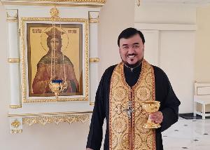 В храме установлен и освящён новый киот с иконой св.великомученицы Екатерины.