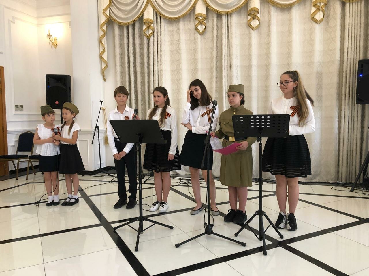 Концерт посвящённый Дню Победы прошёл в Культурно-просветительском центре при храме св.апостола Филиппа.