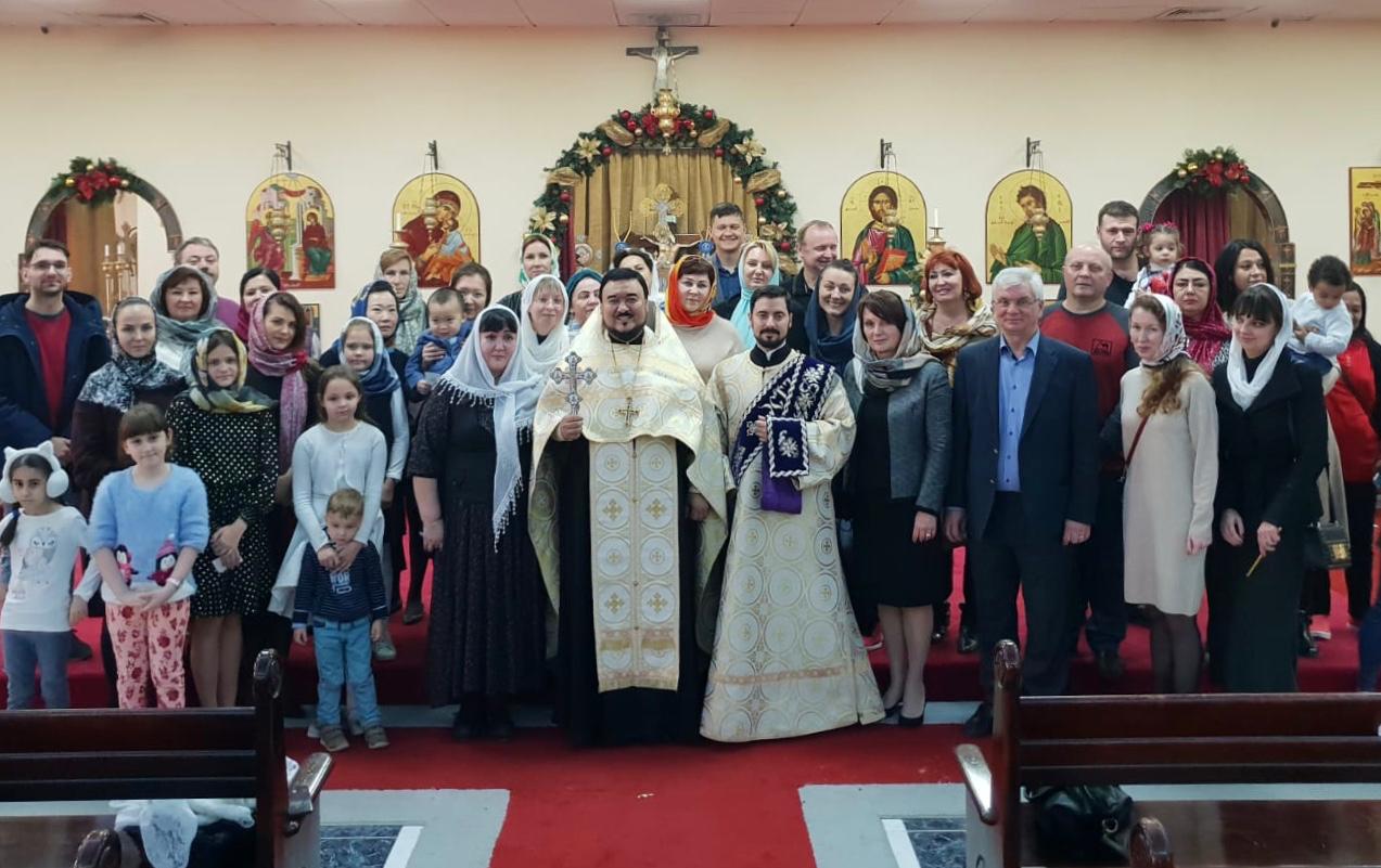 Рождественское богослужение в Кувейте.