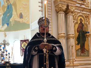 Литургия Преждеосвященных Даров в день памяти преподобного Никона, игумена Киево-Печерского. 