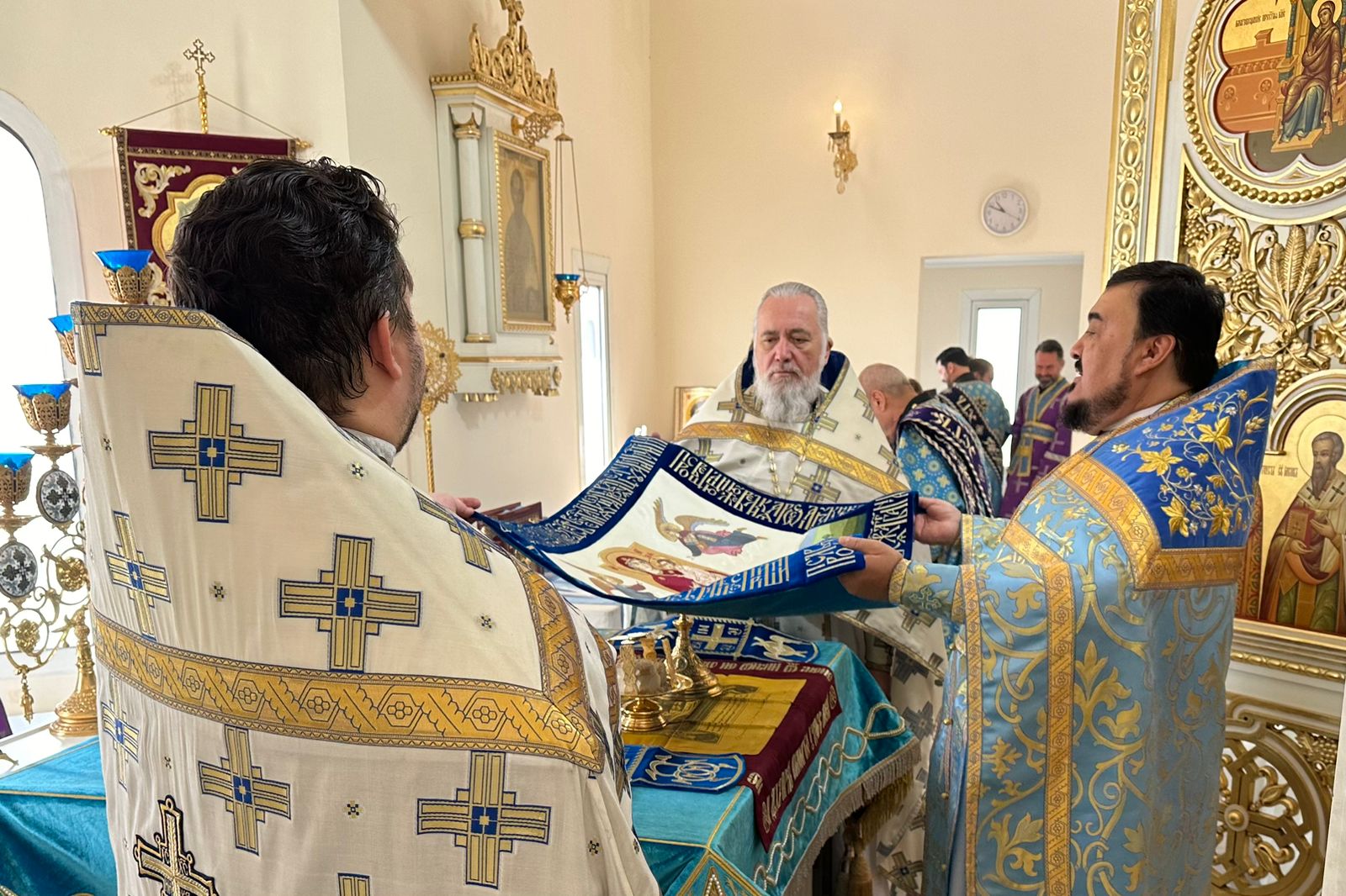 Праздник Благовещения в храме святого апостола Филиппа в Шардже.