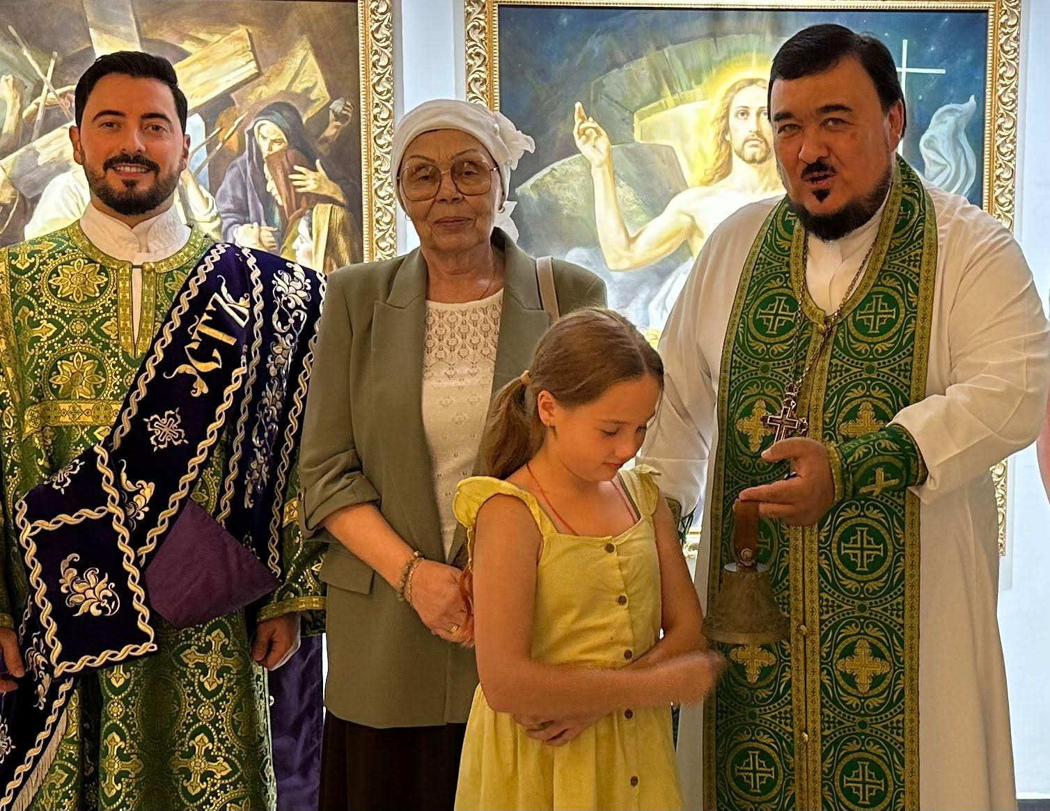 День памяти преподобных Антония и Феодосия Киево-Печерских и начало учебного года в Воскресной школе.