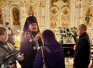Чтение Великого покаянного канона преп. Андрея Критского в четверг первой седмицы Великого поста. 