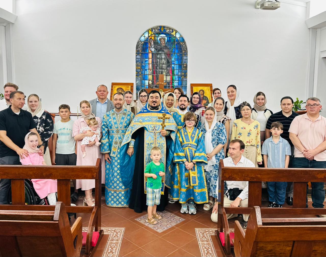 В Королевстве Бахрейн прошло праздничное богослужение в честь иконы Божией Матери Иверская.