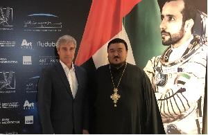 3 октября 2019 г. Русско-эмиратский приём в честь первого эмиратского космонавта прошёл в Дубае.