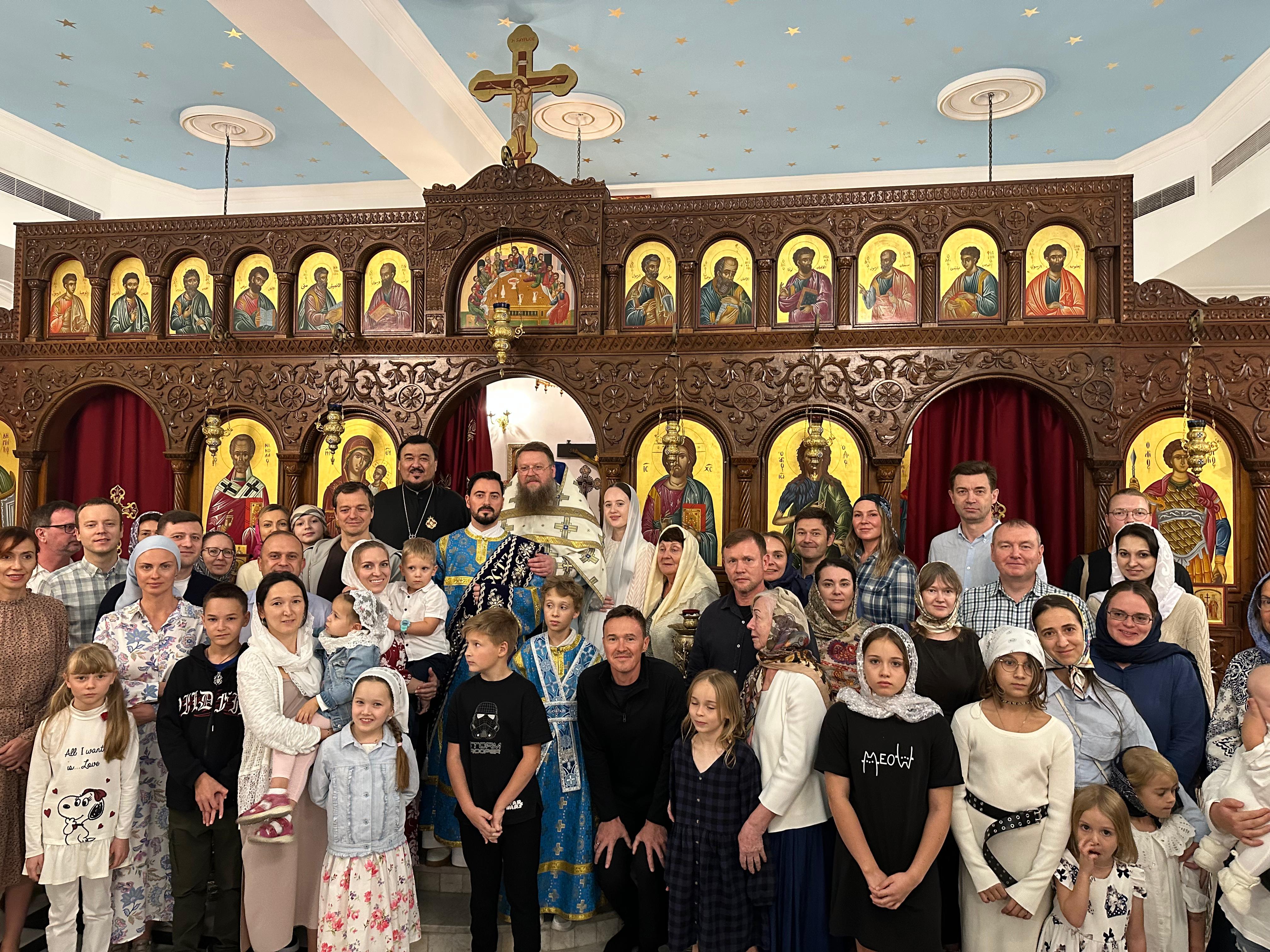 В эмирате Абу-Даби прошло богослужение в праздник Сретения Господня. 