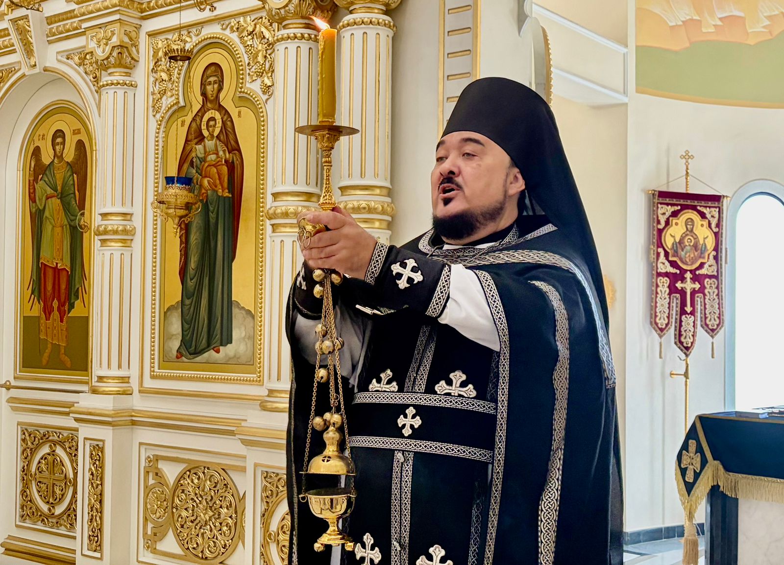 Литургия Преждеосвященных Даров в день памяти преподобного Тимофея в Символех. 