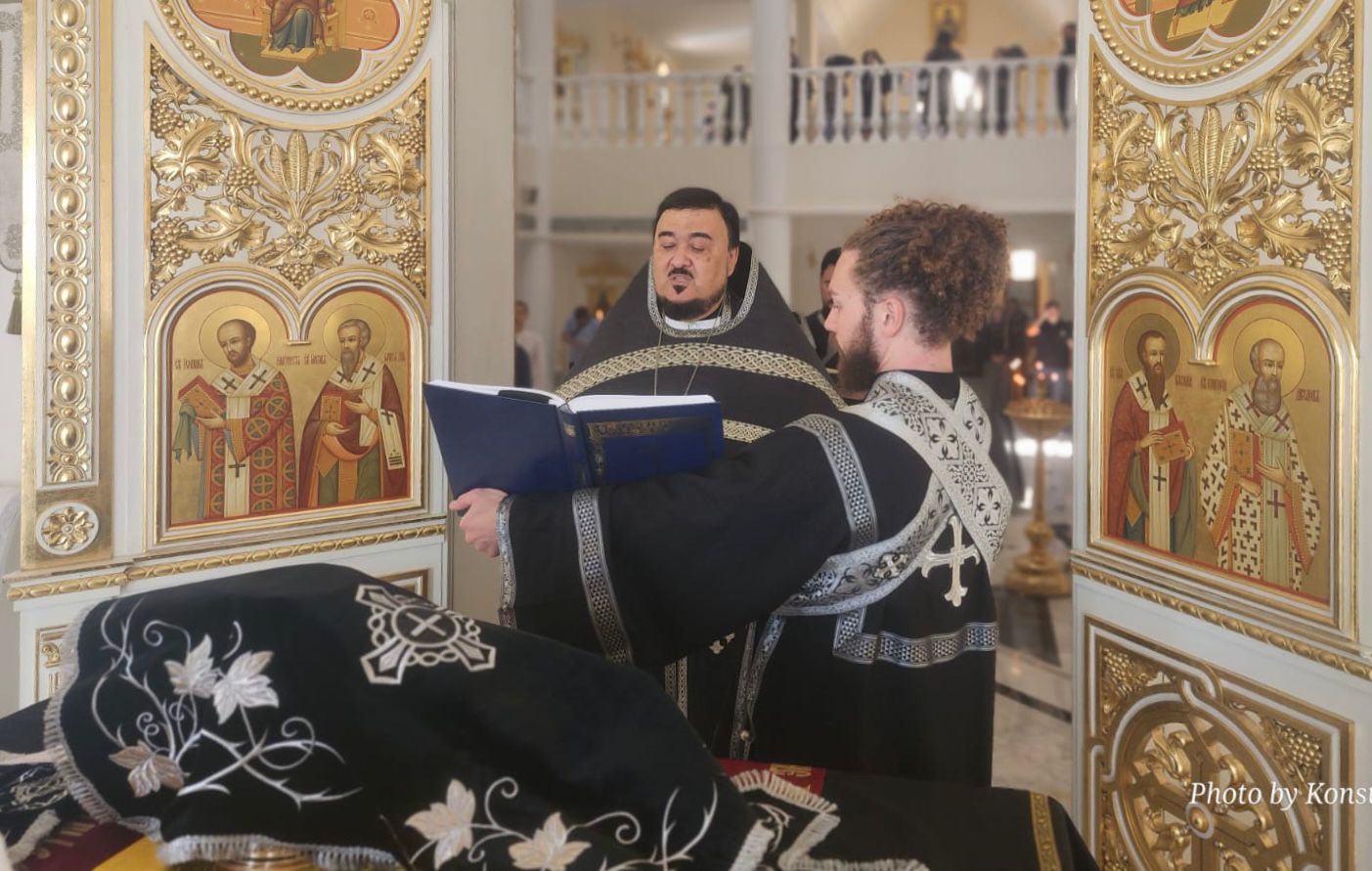 Литургия Преждеосвященных Даров в день памяти мученика Савина.
