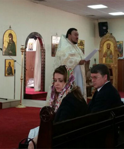 Рождественское богослужение в Кувейте