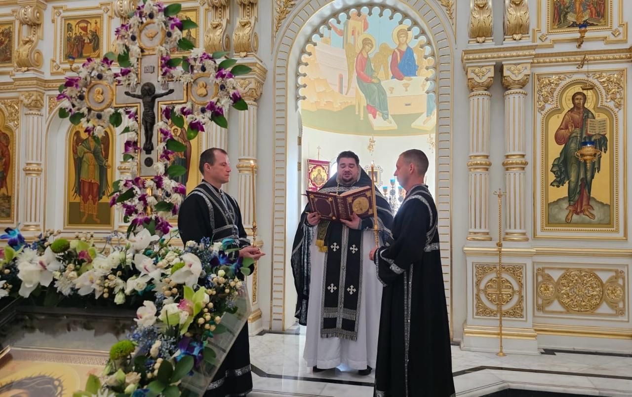 Литургия Преждеосвященных Даров в день памяти святителя Софрония Иркутского.