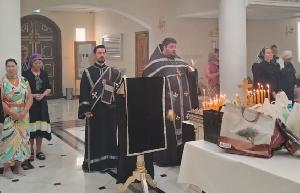 Заупокойная панихида и Таинство соборования в субботу 2-ой седмицы Великого Поста. 