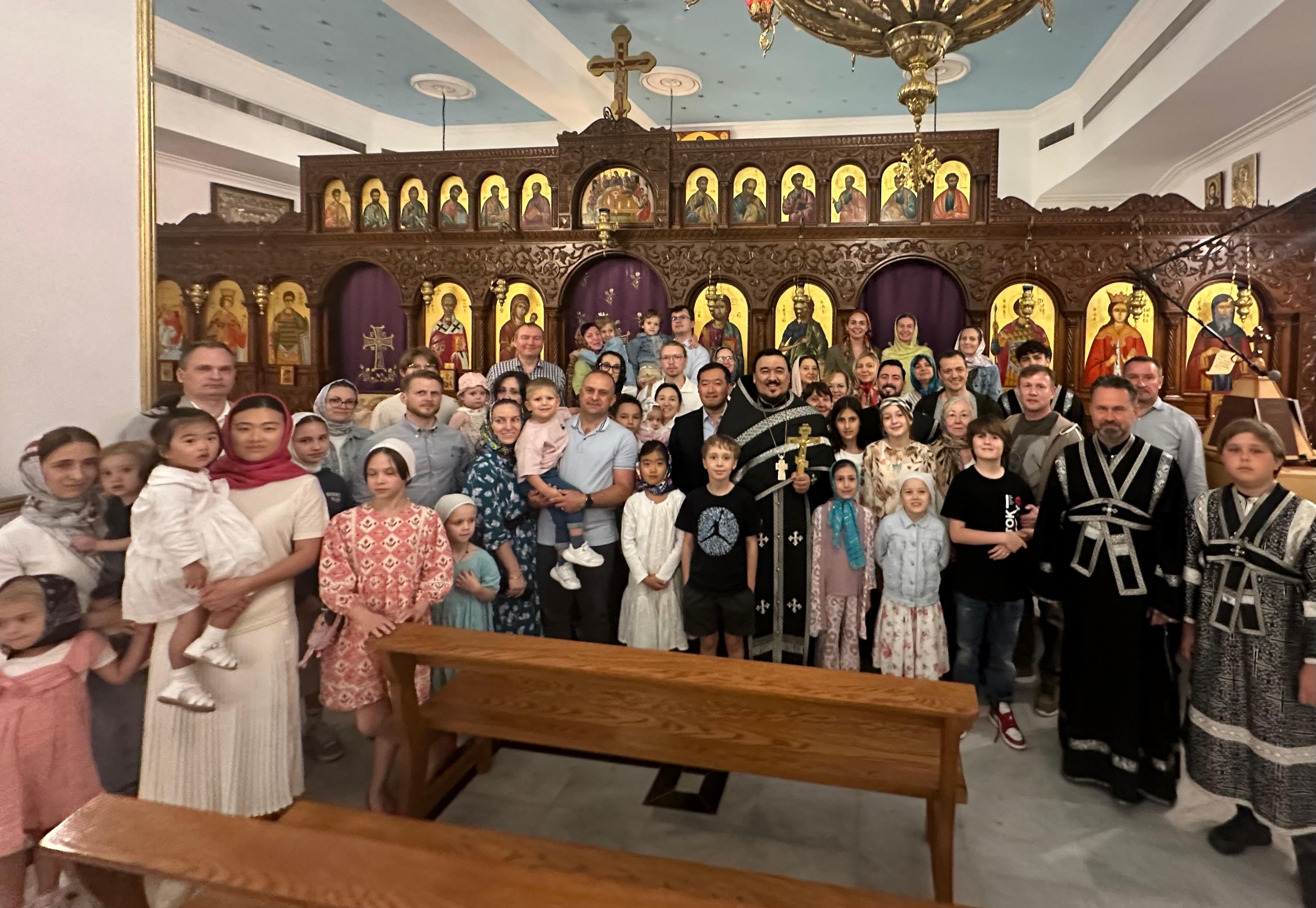 В эмирате Абу-Даби прошло богослужение в память сорока Севастийских мучеников. 