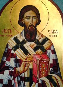 Память святителя Саввы Архиепископа Сербского.