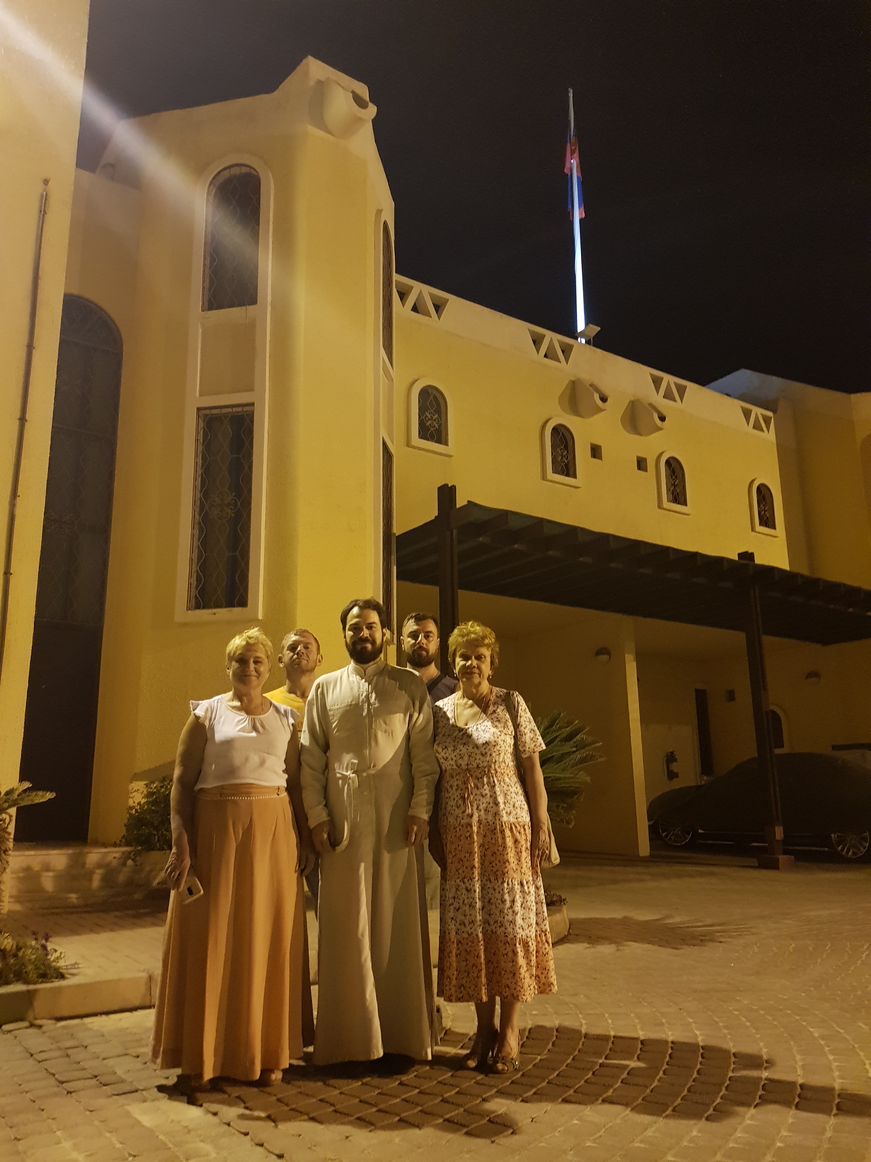 Пасхальное богослужение в Омане