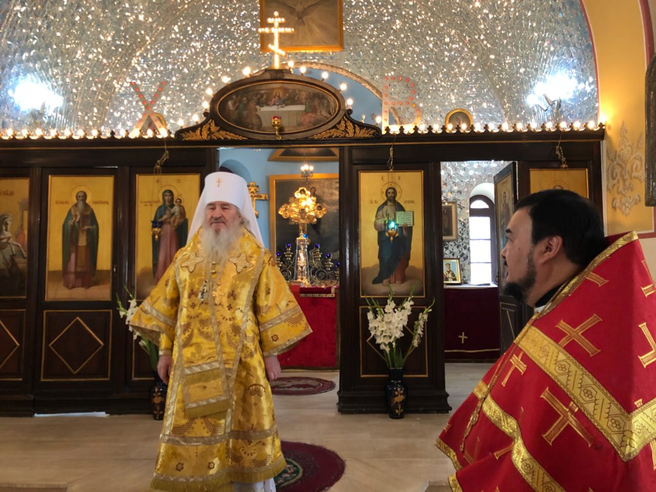 Архиерейское богослужение в Иране. 
