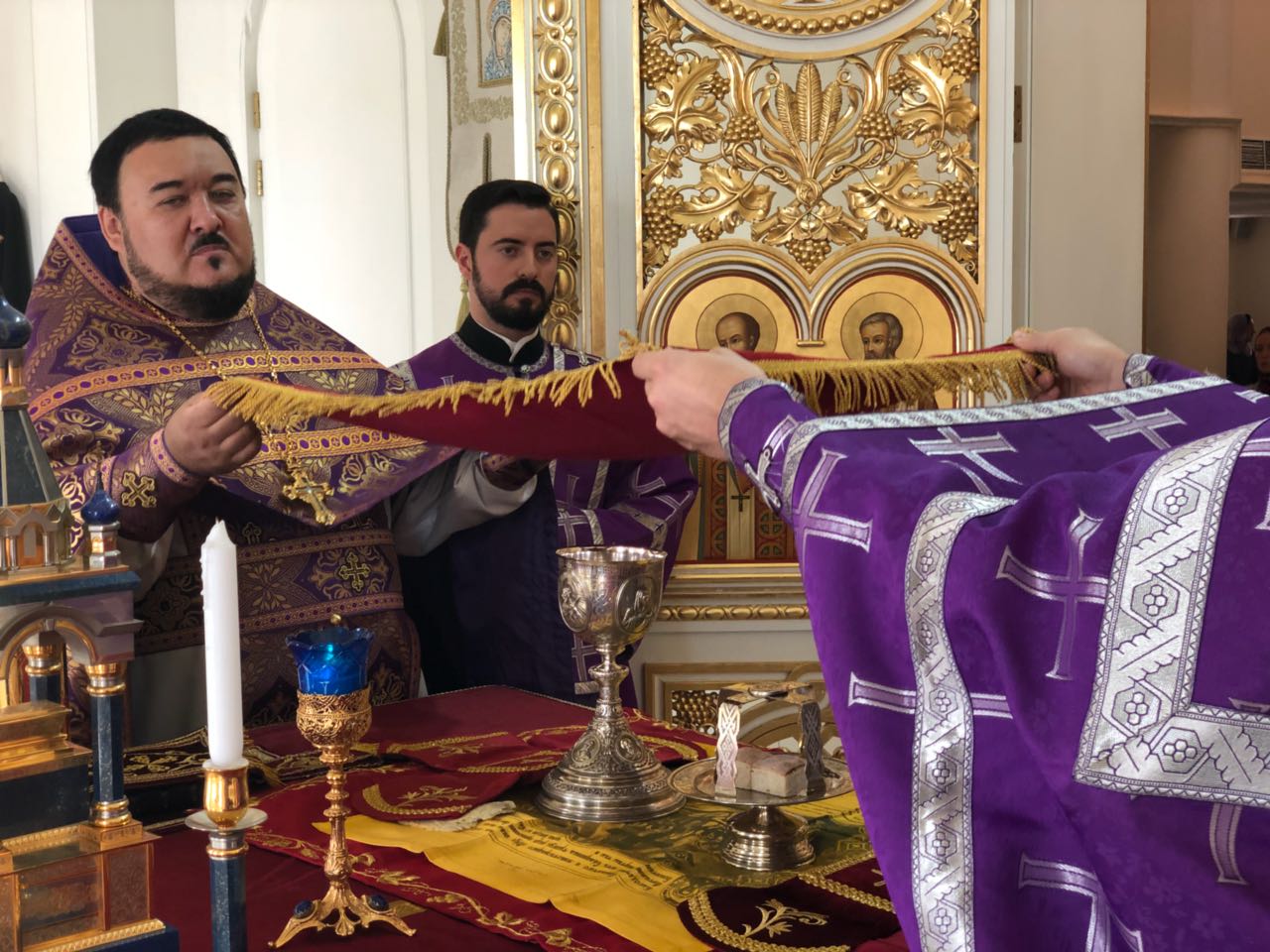 5-я неделя Великого поста, память преподобной Марии Египетской. 