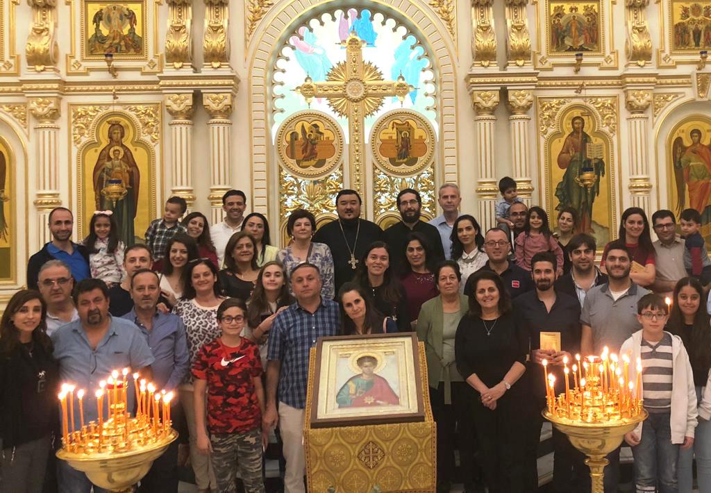 13 декабря 2019 г. Храм святого апостола Филиппа посетила паломническая группа из Антиохийской Православной Церкви.