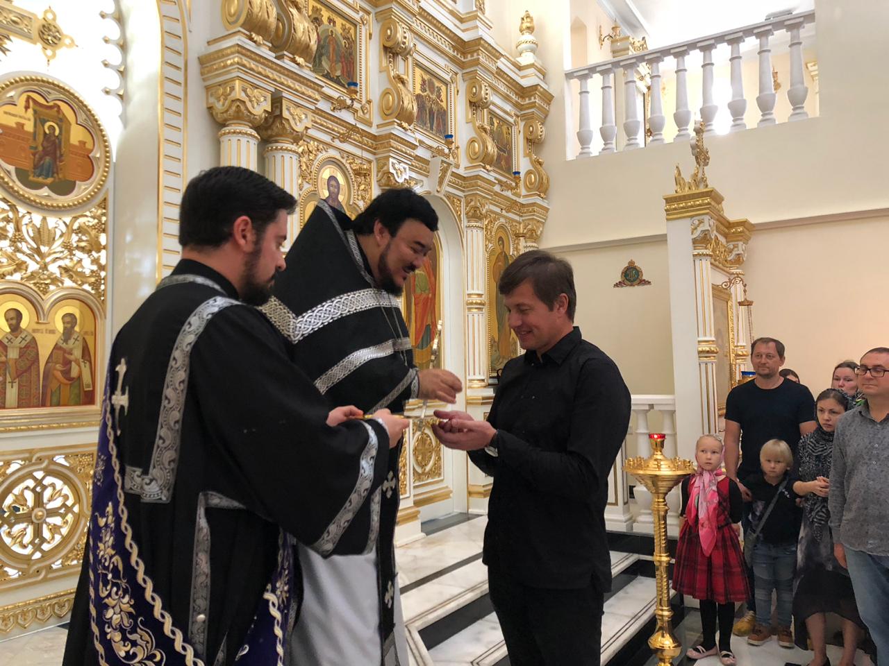 Литургия Преждеосвященных Даров в день памяти святого мученика Савина.