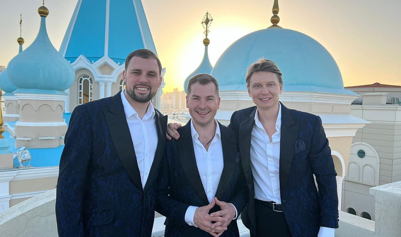 Арт-группа «LARGO» произвела запись православных песнопений в храме апостола Филиппа в ОАЭ. 