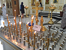 Панихида на 9 день по погибшим в авиакатастрофе в Ростове