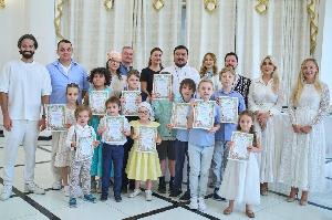 Окончание учебного года в Воскресной школе при храме апостола Филиппа в Шардже. 