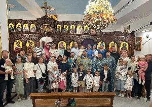 В Абу-Даби прошло богослужение в честь праздника Благовещения. 