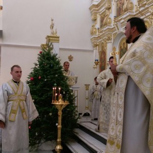 Новогодний молебен в храме св.апостола Филиппа