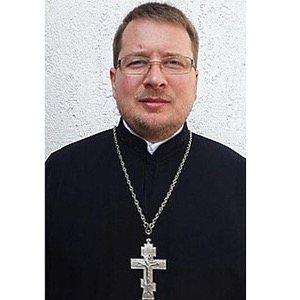 Панихида по убитому иерею Роману Николаеву в Киеве
