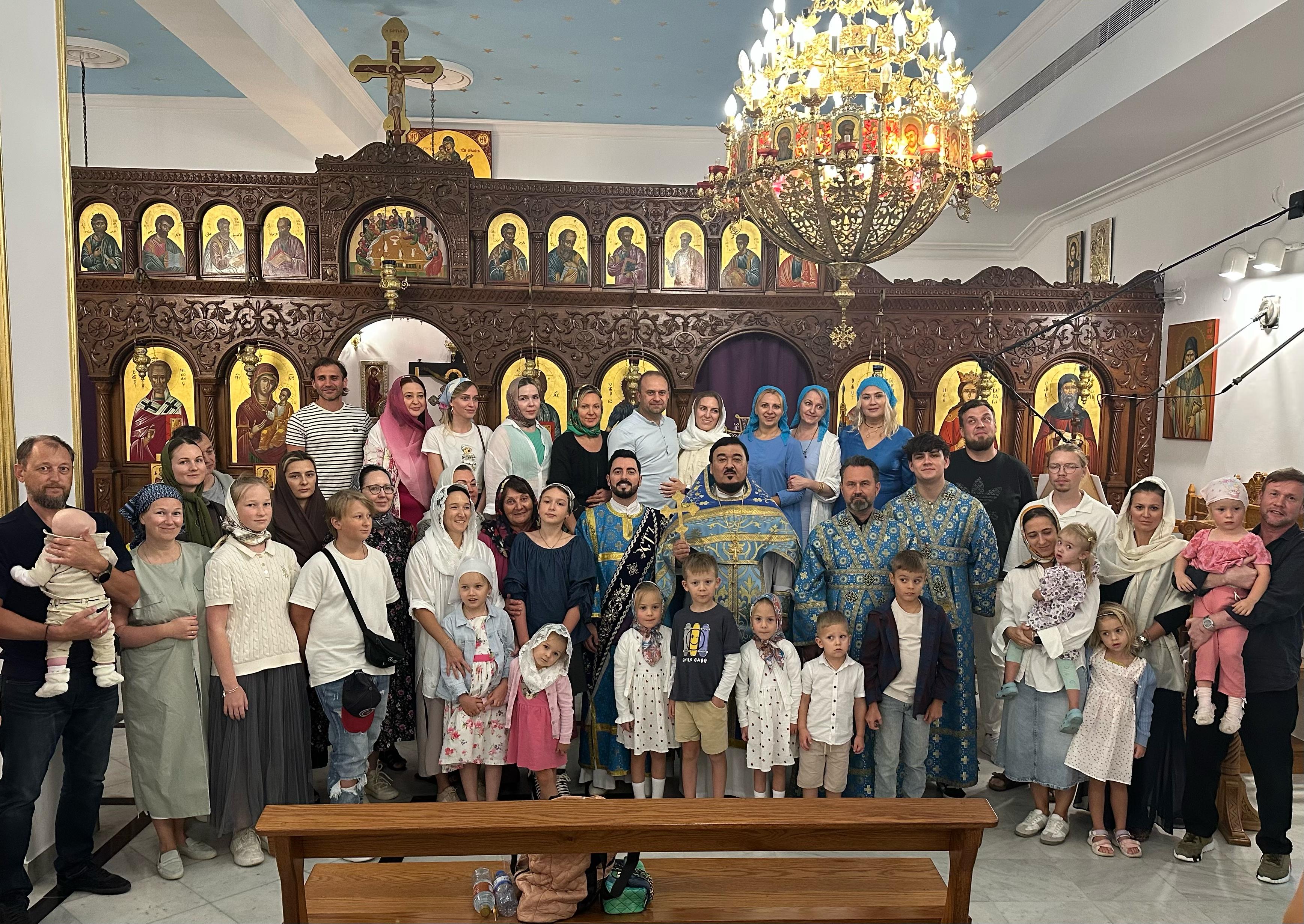 В Абу-Даби прошло богослужение в честь праздника Благовещения. 