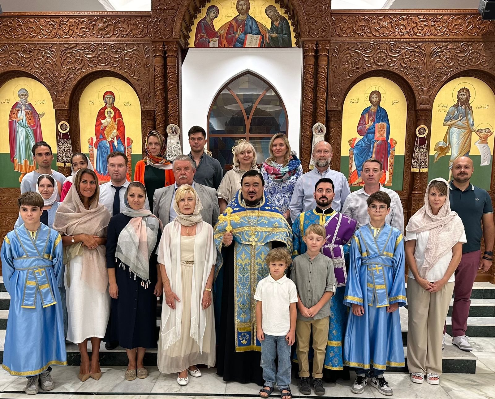 В султанате Оман состоялось богослужение на праздник Благовещения Пресвятой Богородицы.