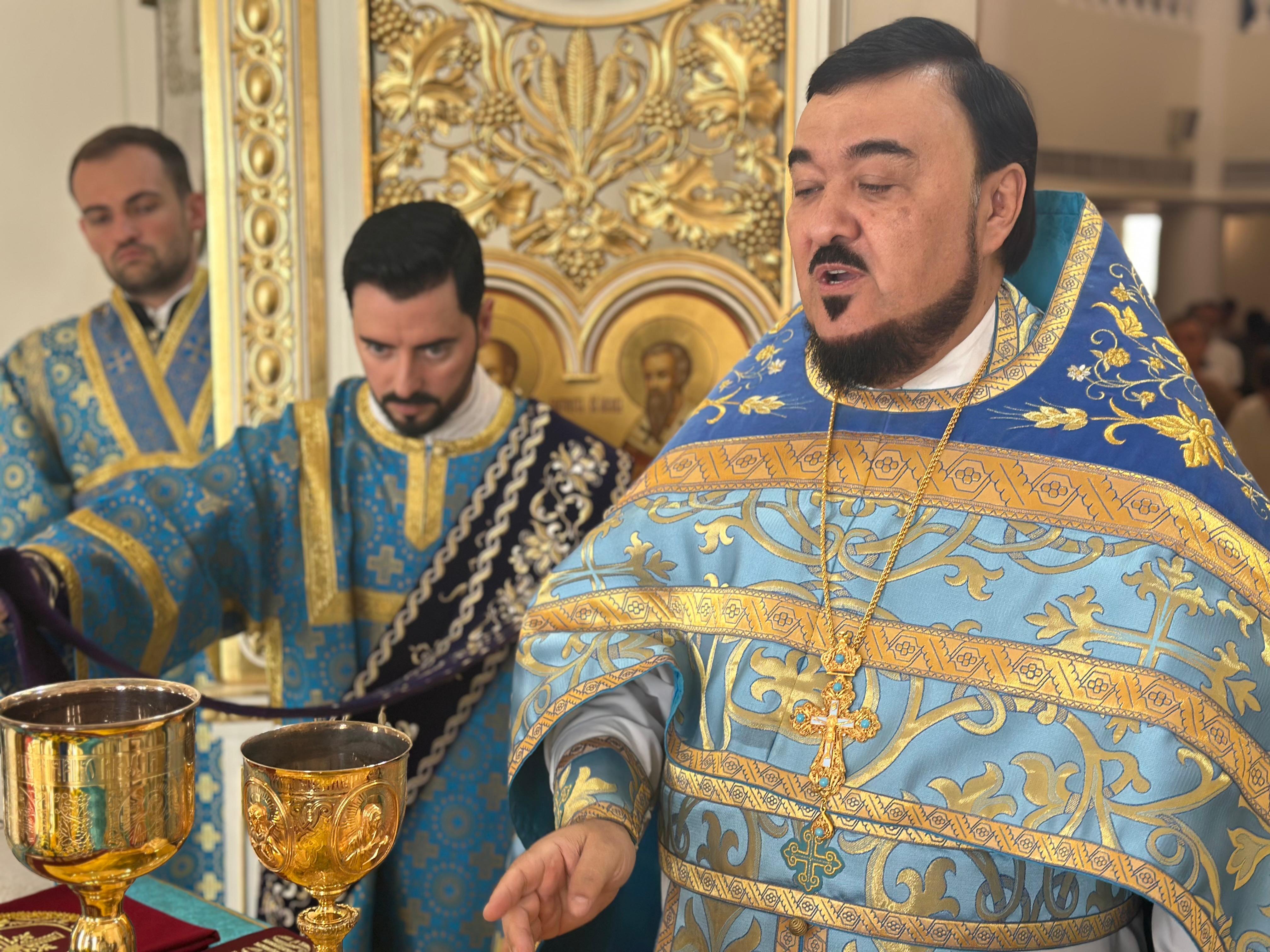 Праздник Благовещения в храме святого апостола Филиппа в Шардже. 