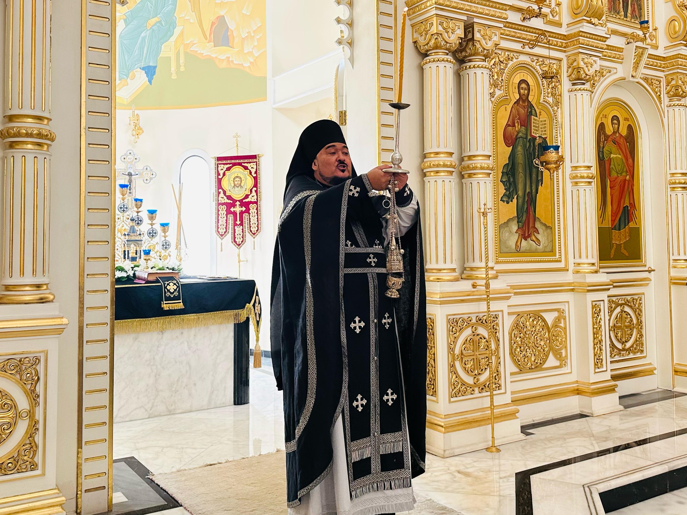 Первая в году Литургия Преждеосвященных Даров.