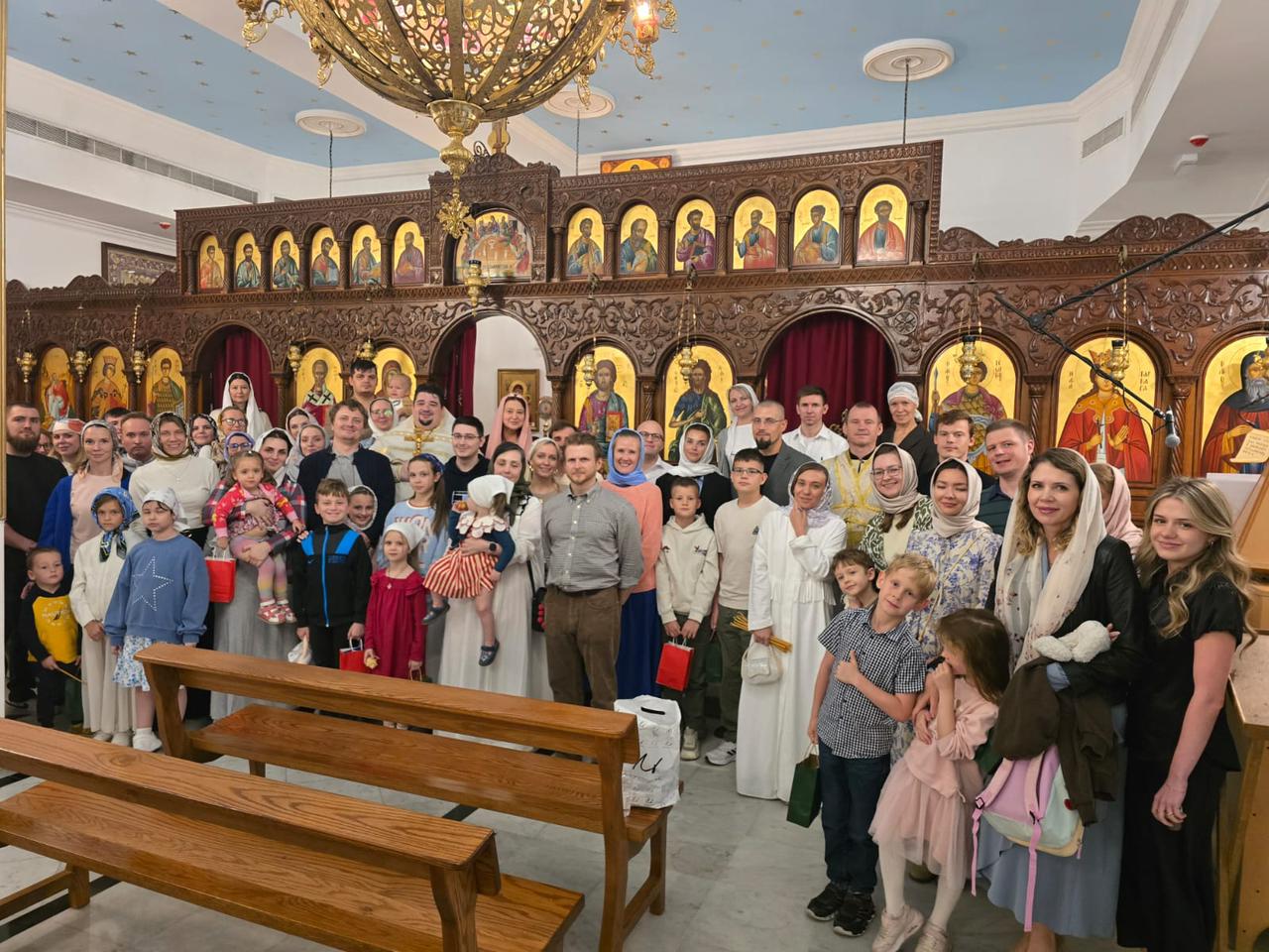 В эмирате Абу-Даби прошло Рождественское богослужение.