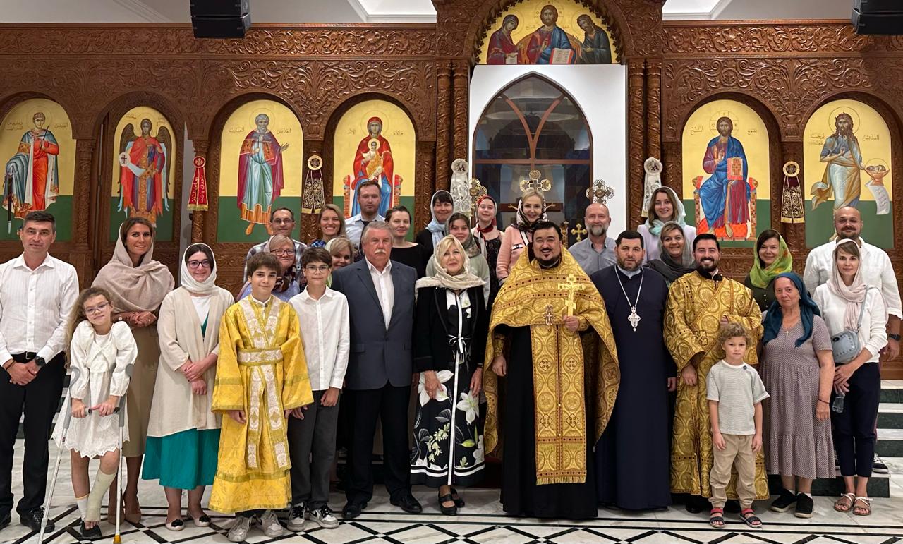 В султанате Оман состоялось богослужение на праздник Сретения Господня. 