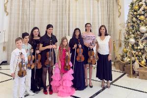 Скрипичный концерт воспитанников класса Ирины Аликаевой.