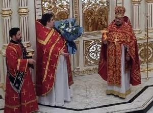 День Ангела и день рождения настоятеля храма архимандрита Александра (Заркешева).