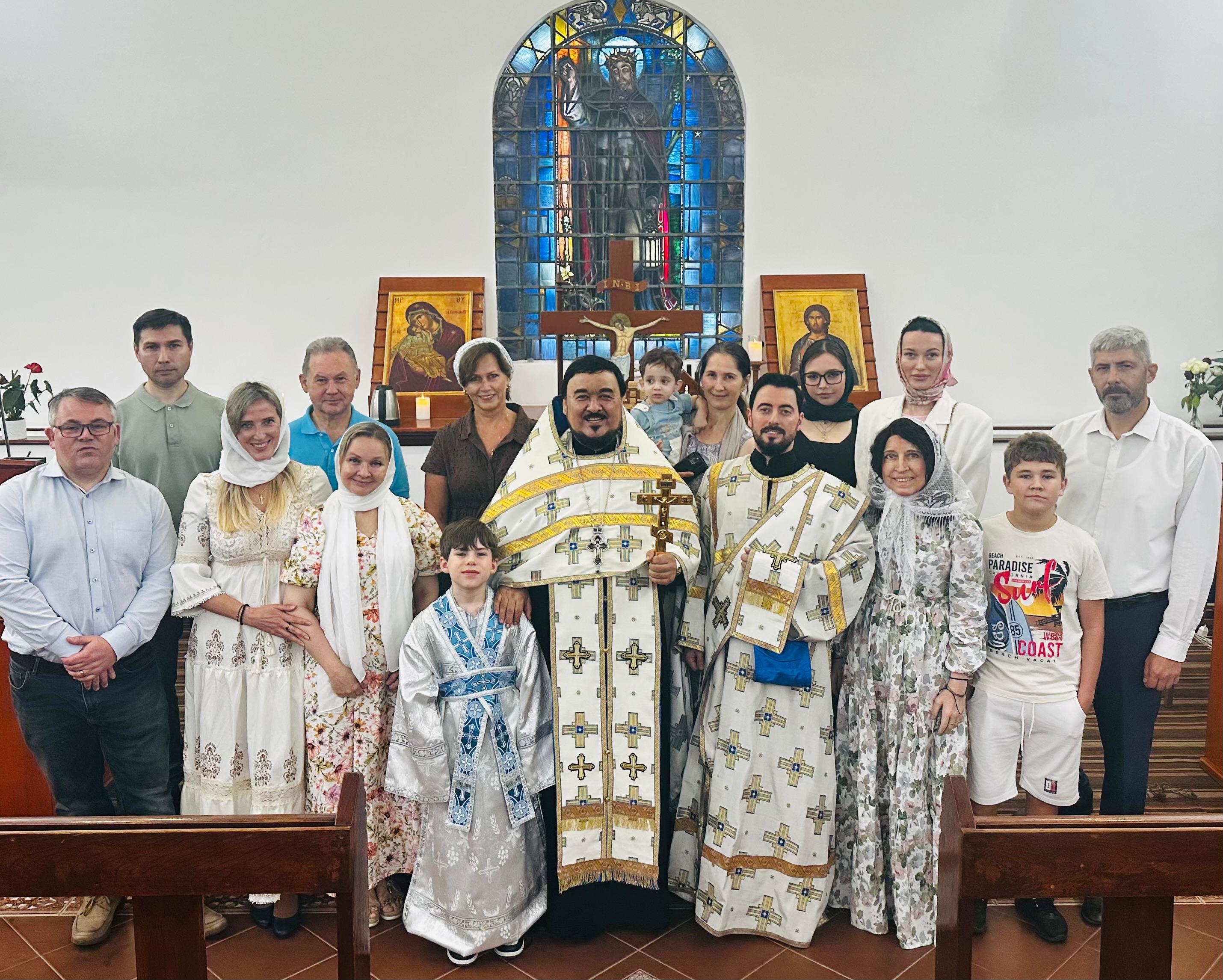 В Королевстве Бахрейн прошло богослужение в честь праздника Рождества Пресвятой Богородицы. 