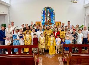 В Королевстве Бахрейн состоялось богослужение в память святого апостола Андрея Первозванного. 