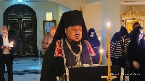 Чтение Великого покаянного канона преподобного Андрея Критского в третий день Великого поста . 
