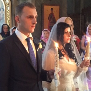 Венчание алтарника Артемия Данько
