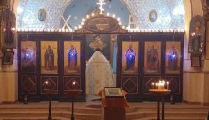 Рождественское богослужение в Свято-Николаевском соборе в Иране.