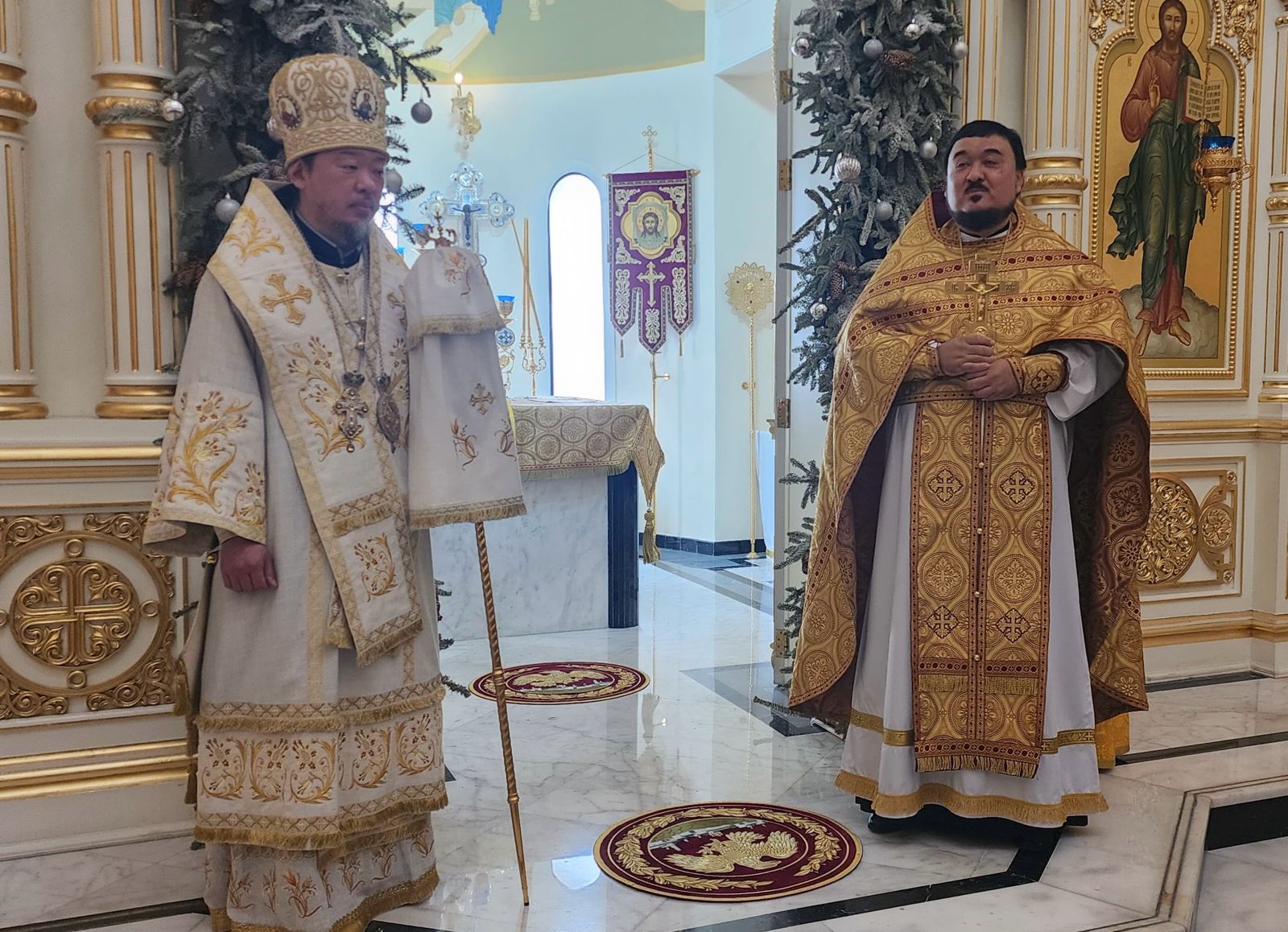 Архиепископ Корейский Феофан возглавил Литургию в неделю о мытаре и фарисее в храме апостола Филиппа в ОАЭ.