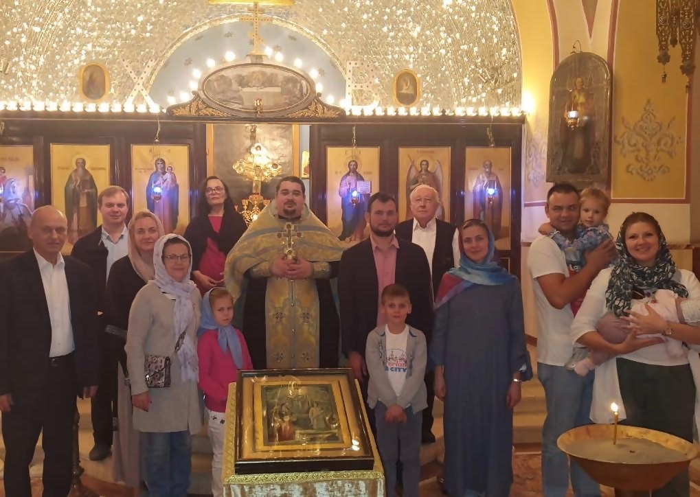 14 октября 2019 г. Богослужение в Иране на праздник Покрова Богородицы.