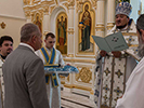 Награждение церковным орденом Генконсула России в Дубае Г.Л.Буачидзе