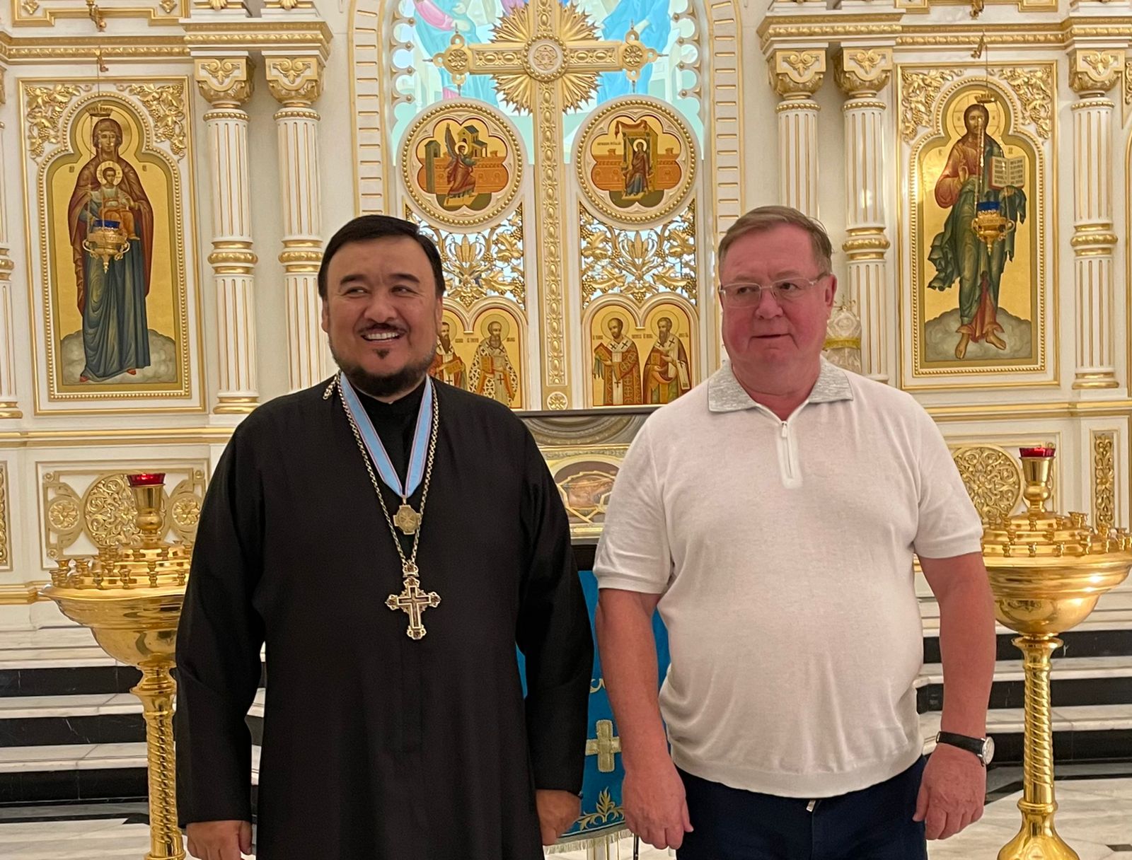 Председатель ИППО Сергей Степашин посетил храм святого апостола Филиппа